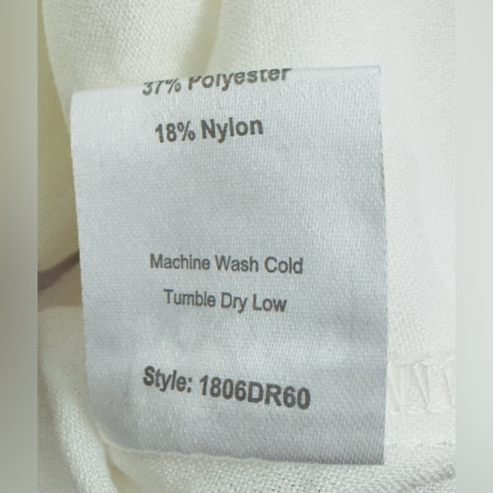 Choosy Chic White Crosby St Mini Shirt Dress with Plunging Neckline  Size 2 NWT - Picture 10 of 11